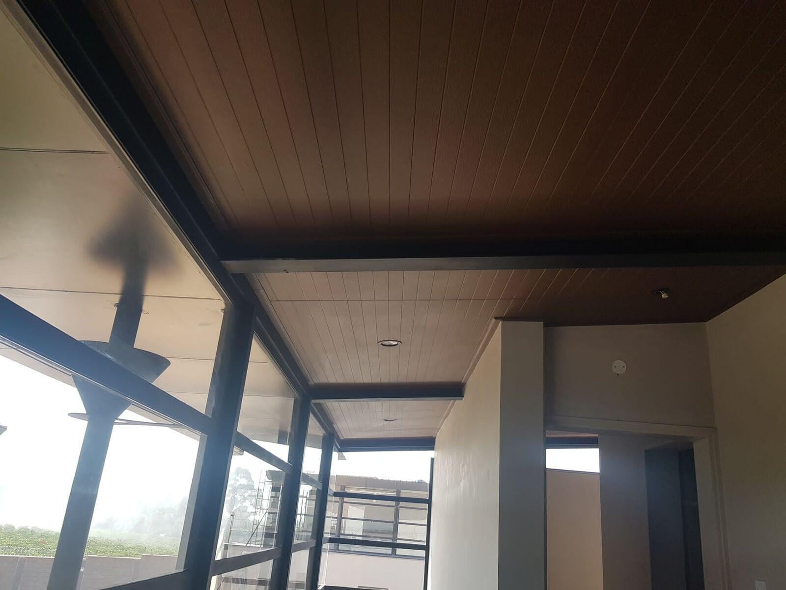 Tấm Xi Măng Giả Gỗ Ốp Trần