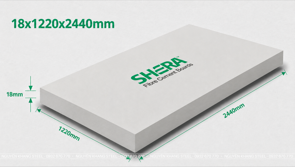 Tấm Xi Măng Cemboard 18mm
