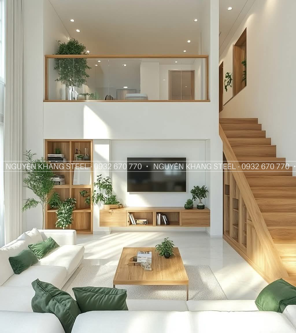 Làm Gác Lửng Bằng Tấm Cemboard